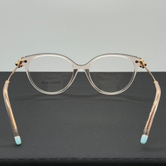 Tiffany & Co. TF2217 8278 53-17-140 Pink Rose Gold Eyeglass Frames Only - Picture 6 of 10